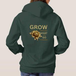 Växa Genom Det Du Går Igenom – Motiverande  T Shirt