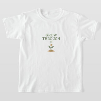 Växa Genom Det T Shirt
