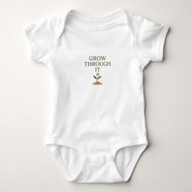 Växa Genom Det T Shirt (Framsida)