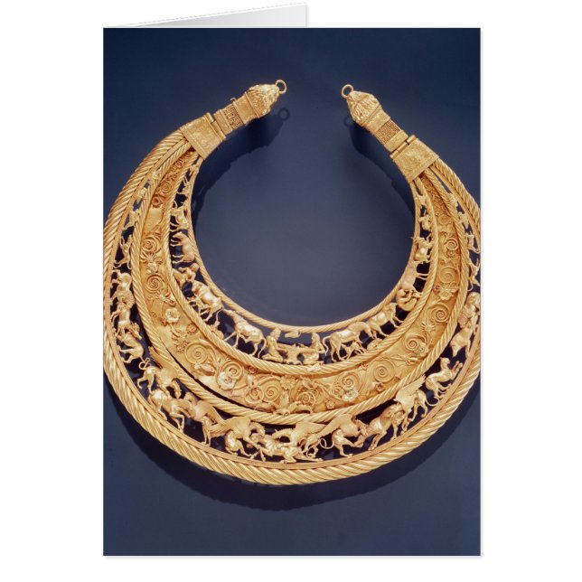 Växande formad bröstfena från Tolstaya Mogila Hälsningskort (Framsidan)