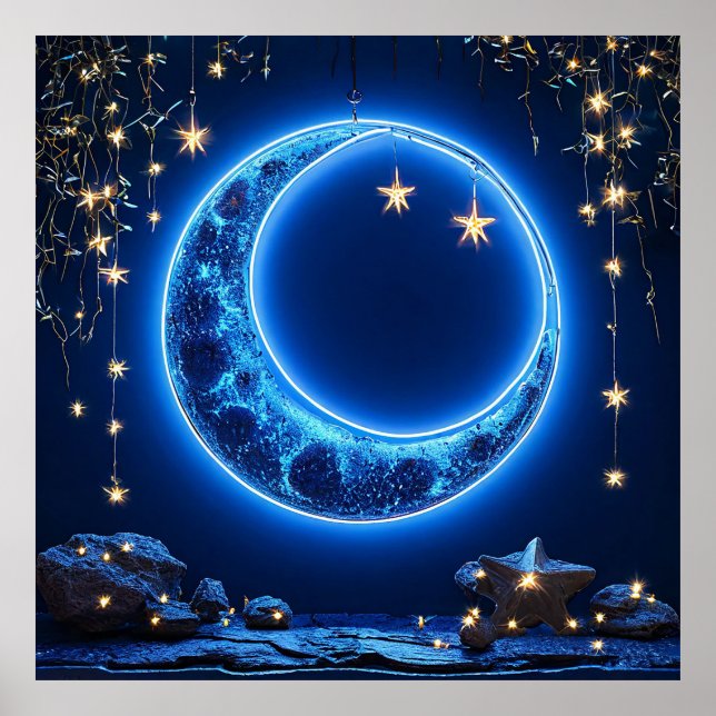 Växande halvmåne poster (Framsidan)