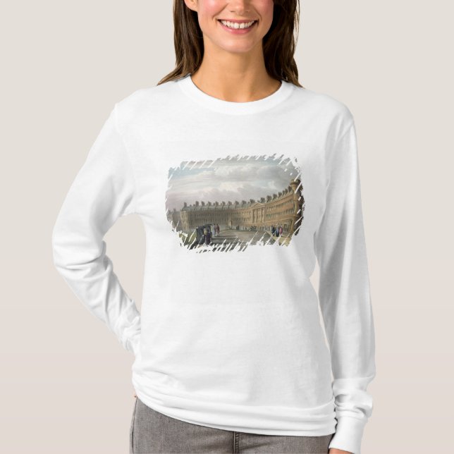 Växande Lansdown, bad, 1820 Tee Shirt (Framsida)