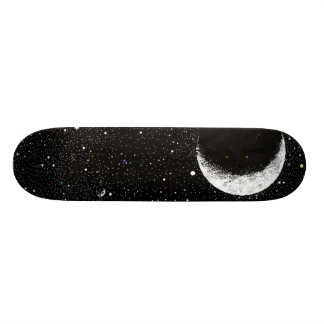 Växande måne mini skateboard bräda 18,7 cm