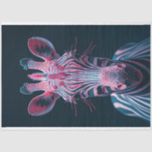 Växande Rosa Zebra av en annan världsdecoupage