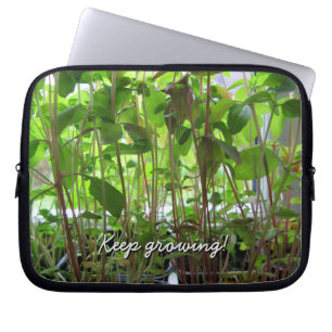 Växande växter för trädgårdsmästarebehålla laptop sleeve