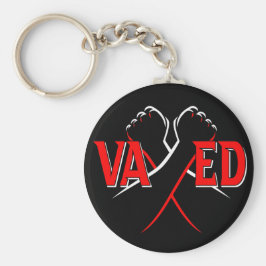 VAXED - Jag har vaccinerats mot COVID 19 Nyckelring