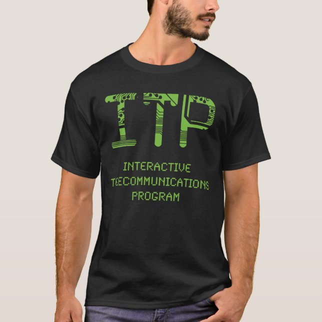 Växelverkande telekommunikationprogram (ITP) Tee Shirt (Framsida)