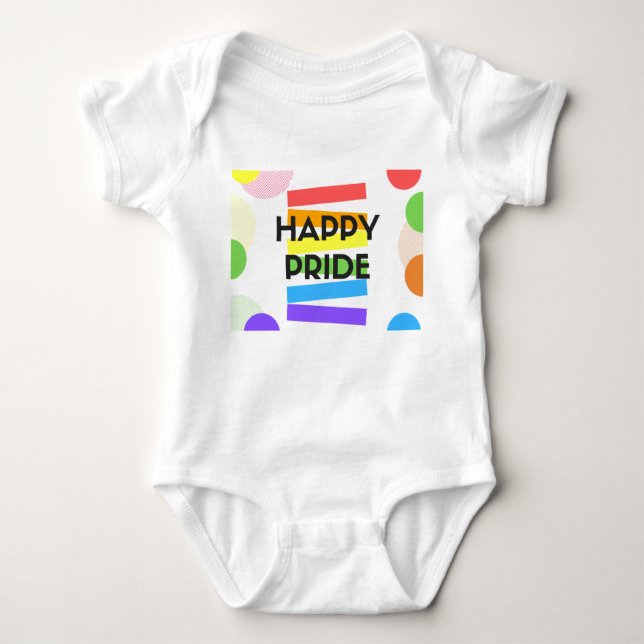 Växer babyen "för lycklig pride" för LGBT T Shirt (Framsida)