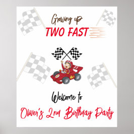 Växer upp två fort 2-årsdag  poster