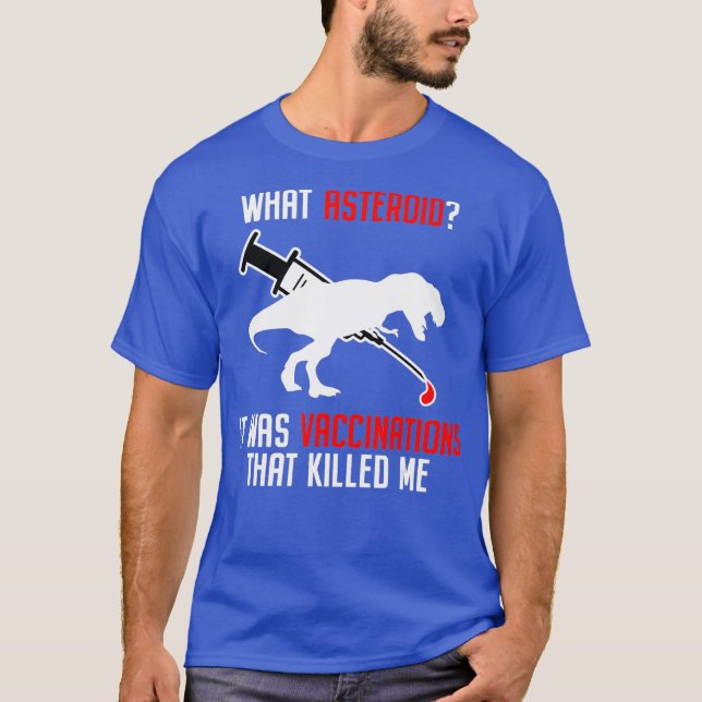 Vaxfria antivaxantivaxantivaxantivaxantia Vaccinfu T Shirt (Framsida)