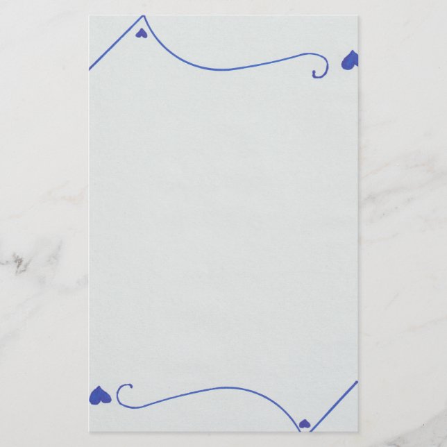 Växla bästa hjärta och kärnpunkten brevpapper (Framsida)