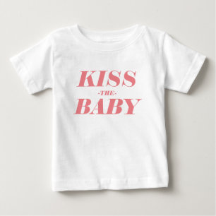 Växla den enkla textdesignen Baby Baby T-Shirt
