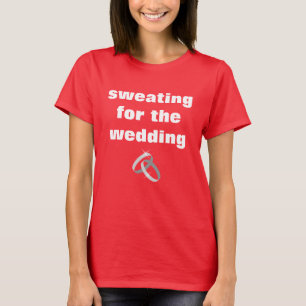 VÄXLA FÖR BRÖLLOP lämplighet för skjorta för brud T-shirt