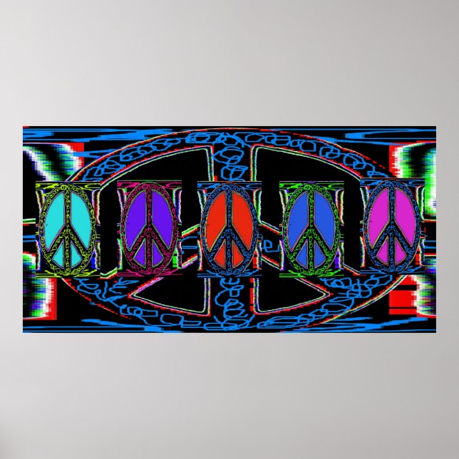 Växla Fredstecken Windows Poster (Framsidan)