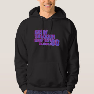 Växla genom det du går igenom - minimalt hoodie