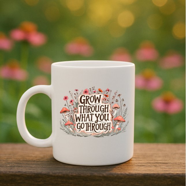 Växla genom det du går igenom mugg (Enjoy the cozy autumn vibes🍁🍂 with your favorite mug filled with inspiration and beauty.)