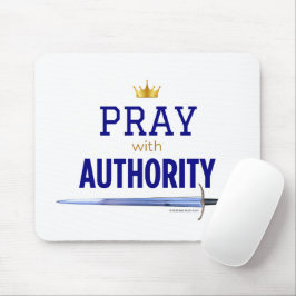 Växla med Authority Mousepad - Krona och Sword Musmatta