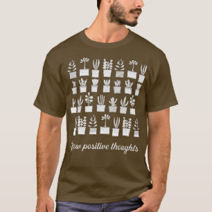 Växla positiva tankar Garden Plant mamma Vegeta T Shirt