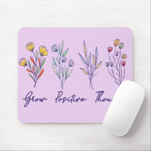 Växla positiva tankar kring Blommigten Wildblomma Musmatta