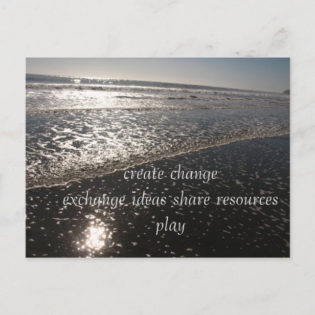 växla, skapa utbytesidéer  om... vykort (Framsida)