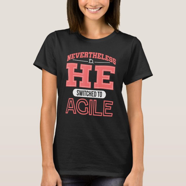 Växla till Agile Killers Project Management PM-cac T Shirt (Framsida)