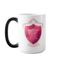 Växla till gud Candy Apple Rosa Design Morph Mugg