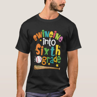Växla till sjätte Klass-baskiska spelaren tillbaka T Shirt