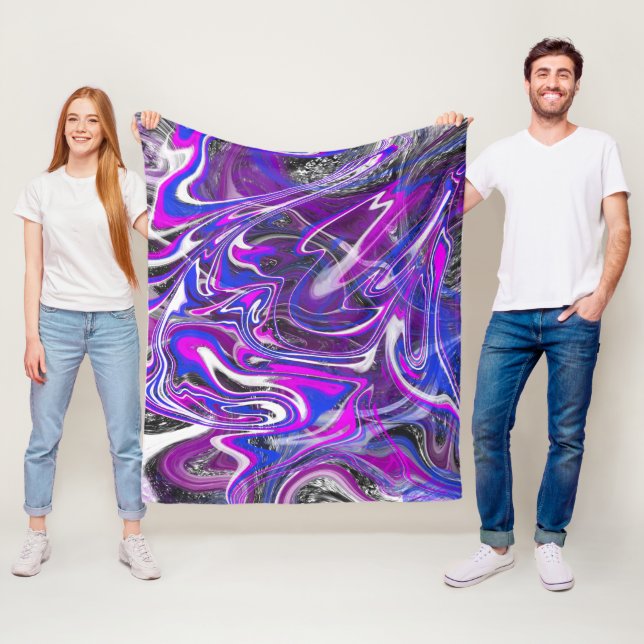 Växlar Penslar för Färg Fleece Blanket (På plats)