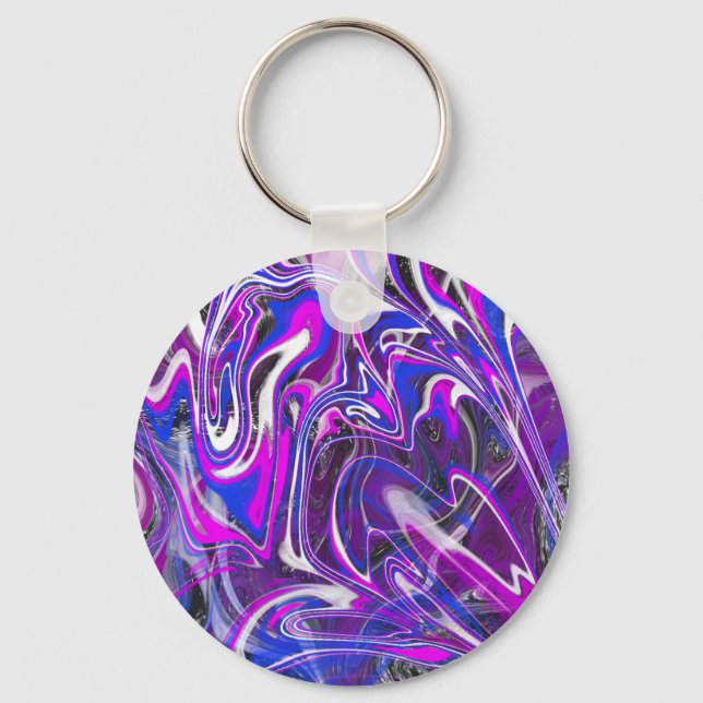 Växlar penslar för nyckelkedjan Färg Nyckelring (Framsida)