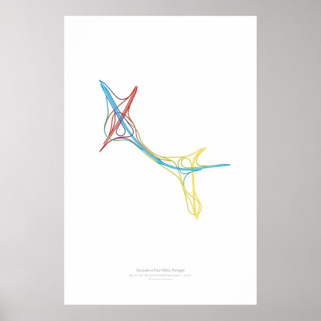 Växlingsdirigering: Sacavém e Prior Velho Poster (Framsidan)