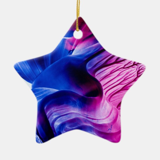 VaxmålningEncaustic 1836 Julgransprydnad Keramik (Framsidan)