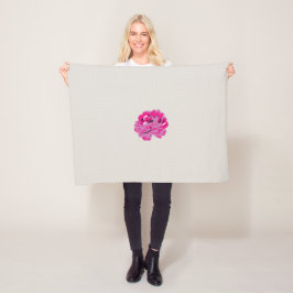 växt, blomma, petal, rosa, magenta, typsnitt, möns fleecefilt