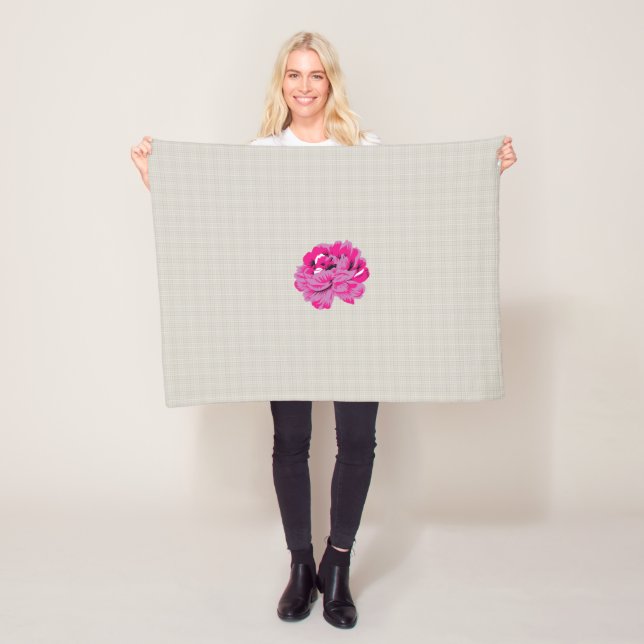 växt, blomma, petal, rosa, magenta, typsnitt, möns fleecefilt (På plats)