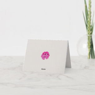 växt, blomma, petal, rosa, magenta, typsnitt, möns tack kort