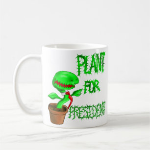 Växt för den dubbelsidiga presidentmuggen - kaffemugg