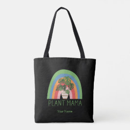 Växt Mama Boho Regnbåge Trädgård Monstera blad Tygkasse