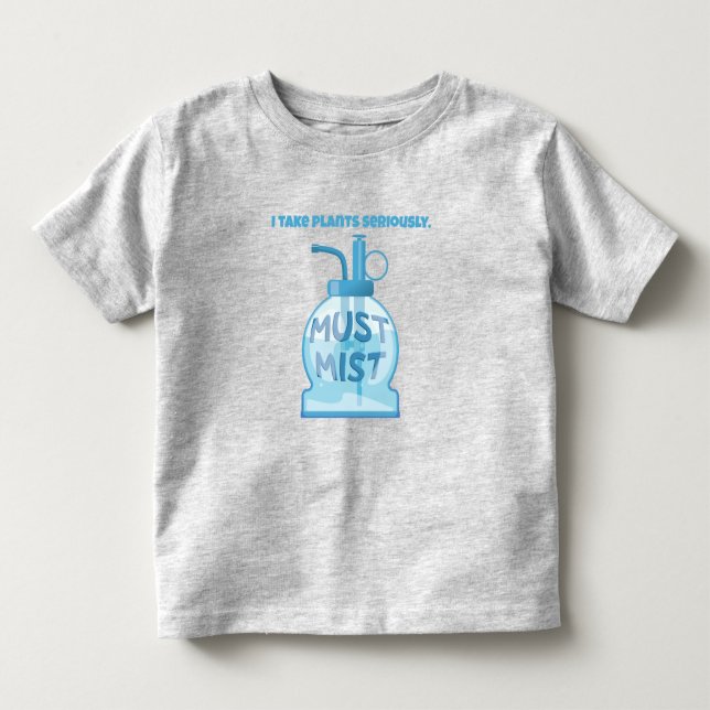 Växt mister dimper krukväxter t shirt (Framsida)
