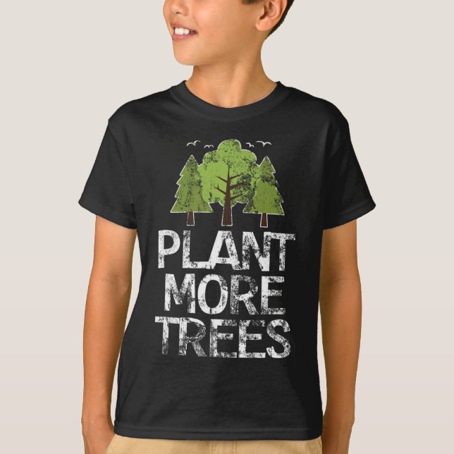Växt Träd, Tree hugger världsdagen Arbour Day T Shirt (Framsida)