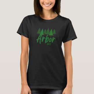 Växt Träd Von Arbor-dagen är en miljödag T Shirt