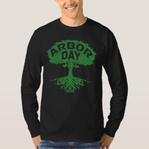 Växt Träd Von Arbor-dagen är en miljödag T Shirt