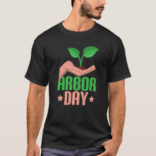 Växt Träd Von Arbor-dagen är en miljödag T Shirt