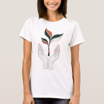 Växtälskare Tröja | Minimalistisk Earth Day T-shir