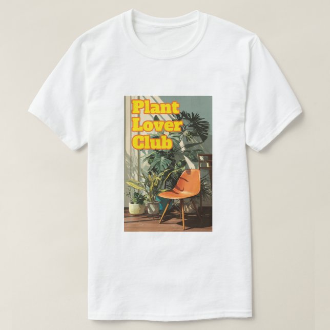 Växtälskarklubb T-shirt (Design framsida)