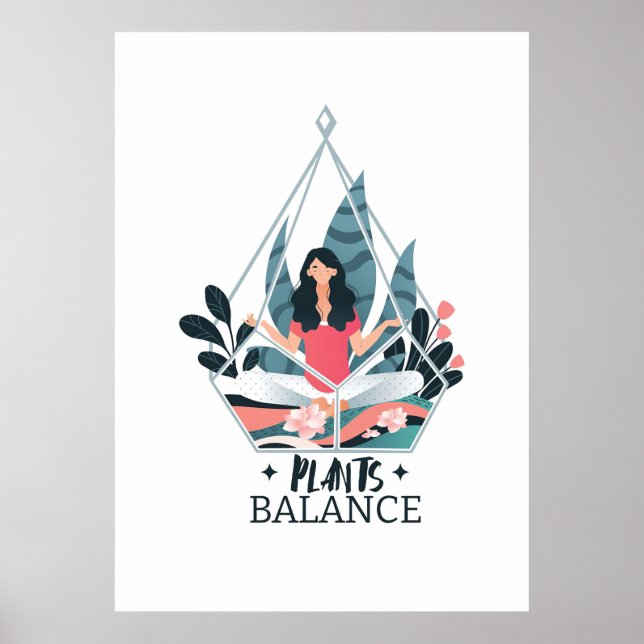 Växtbalansen Älskare Poster (Framsidan)
