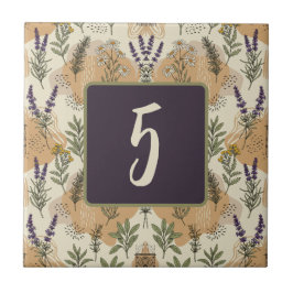 Växtbaserade Blommar Anpassade keramiskt plattor Kakelplatta