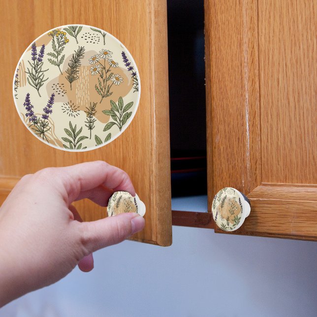 Växtbaserade Blommar keramiska knoppar (Skapare uppladdad)