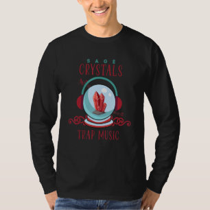 Växtbaserade chakras och läk- eller spasthöljer oc t shirt