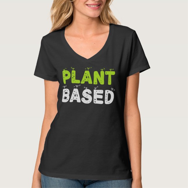 Växtbaserade köksväxter av frukt, grönsaker t shirt (Framsida)