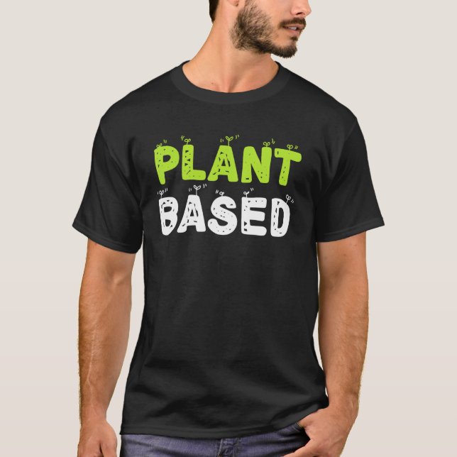 Växtbaserade köksväxter av frukt, grönsaker t shirt (Framsida)