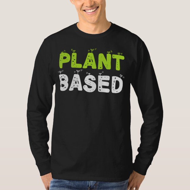 Växtbaserade köksväxter av frukt, grönsaker t shirt (Framsida)